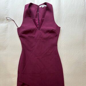 ELIZABETH AND JAMES | Rosa Dress Asymmetrical Sleeveless Purple Berry Size 2
